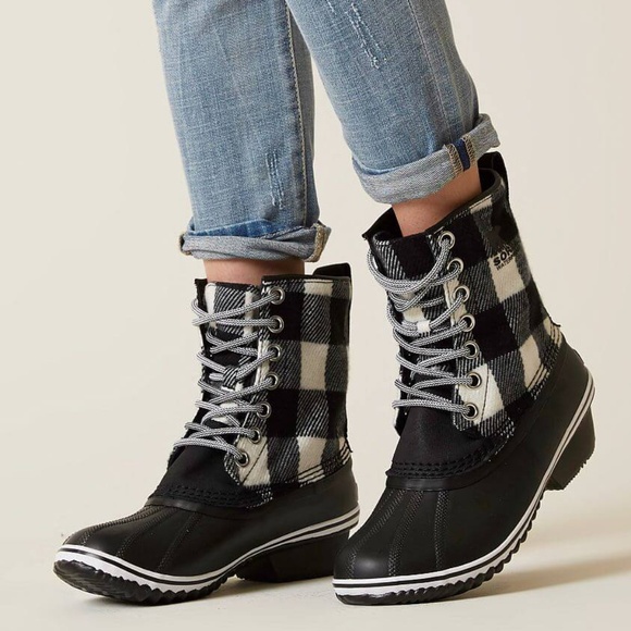 Sorel Shoes - Sorel Slimpack 1964 Plaid Boots